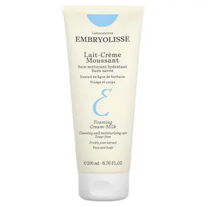 Embryolisse Foaming Cream-Milk Cleanser, 6.76 fl oz (200 ml)