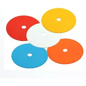 Flat Cone Spot Markers – Agility Training Discs for Soccer, Basketball, Fitness Drills