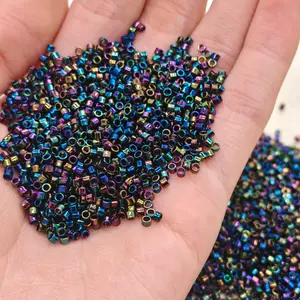 3330pcs Glass Seed Beads Set, Durable Beads, 10 Colors, 2mm Round Beads for DIY Jewelry Making, Earrings Bracelets Necklaces Crafts