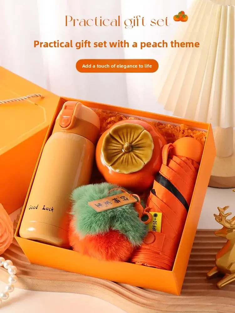 Pumpkin Spice Gift Set Seasonal Mug Towel Spa Box for Women Thanksgiving Birthday Mom Wife Girlfriend Cozy Seasonal Vibes Ready-to-Gift Box