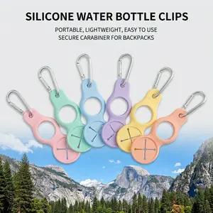 Outdoor Party Essential Silicone Water Bottle Holder, Free Your Hands, Perfect for Hiking and Cycling, Must-Have Accessory