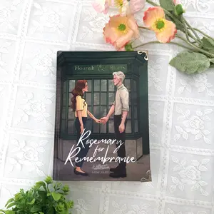 Rosemary for Remembrance Hardcover Book – Dramione Fanfiction, Dark Aesthetic Fantasy Romance Collector Edition, BookTok Viral Read, Gift For Bookish