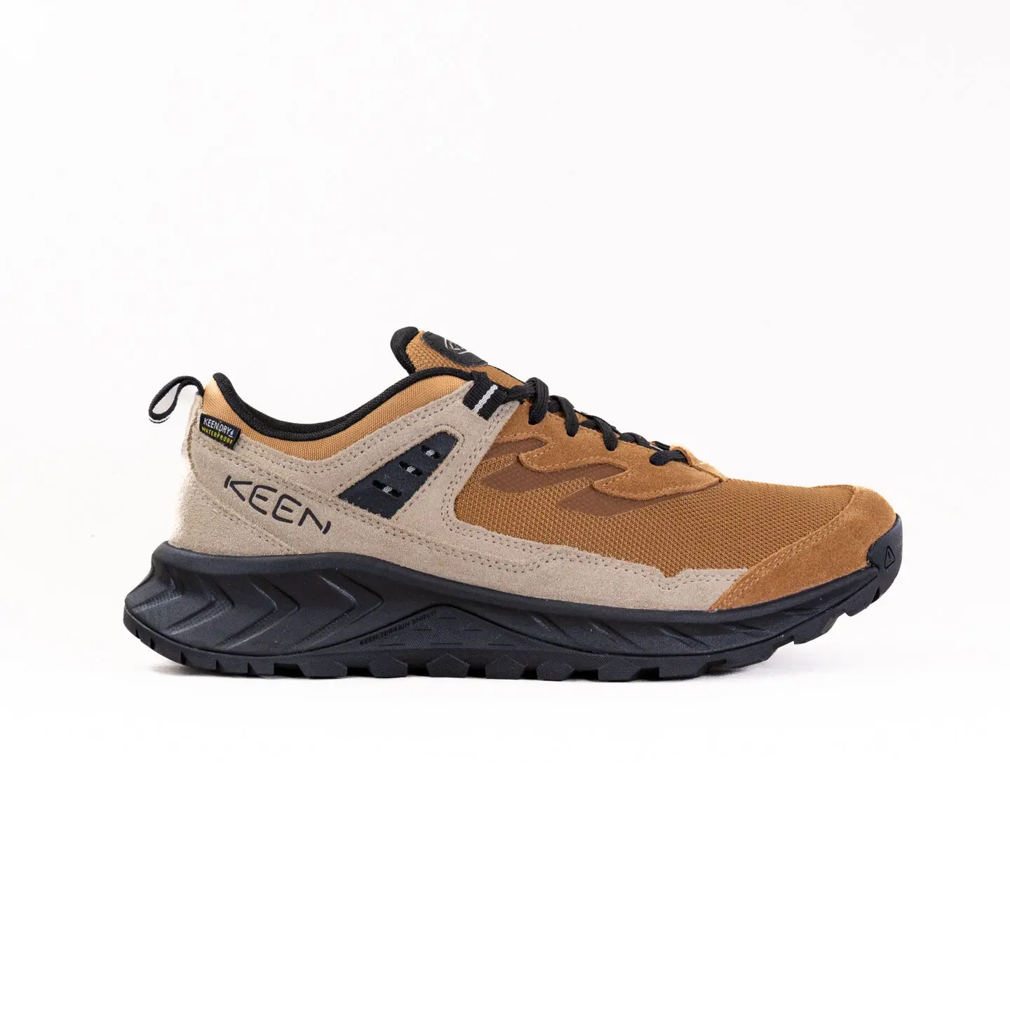 KEEN Hightrail Waterproof Hiking Shoe (Men's) - Chipmunk/Safari
