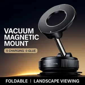 2025 New Upgrade 360 ° Rotating Magnetic Phone Holder, Multi-Angle Rotation, ABS Material, Waterproof. Suitable for iPhone 16/15/14/13/12,  Suitable for Cars, Desktops, Walls