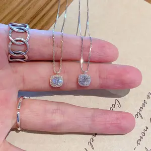 High-end Small Diamond Necklace