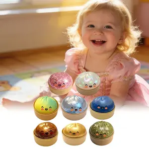 squeezluck squishy Blind Box 2026 New Glitter Dumpling Squishy with Steamer Box, Soft Sensory Fidget Steamed Bun Squeeze Toy for Adult Stress & Anxiety Relief