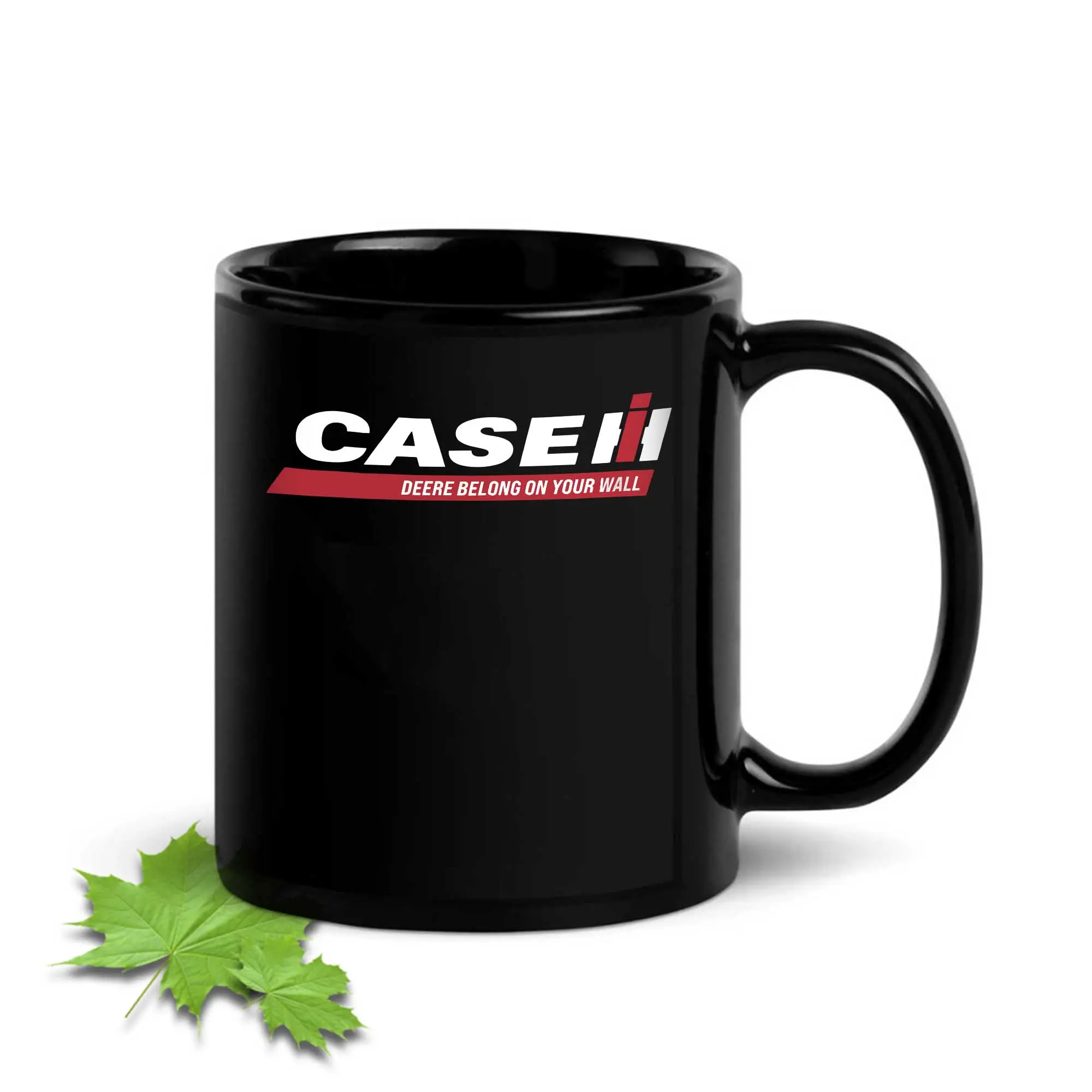 CASE IH Deere Belong on Your Wall 11oz and 15oz Black and White Mug -  TikTok Shop