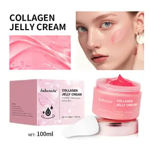 Collagen Jelly Cream Niacinamide Gel Moisturizing Hydrating Face Cream Moisturizer, Skin Care, Deep Hydration, Brightening Effect