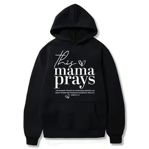 This Mama Prays Cute Jesus Scripture Bible Christian Women T-Shirt Summer Outfits For Women T Shirts Women Graphic Tees Women