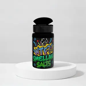 WTF!? Smelling Salts - New Formula - High Potency Supplement - No Activation - 40g - Ready-to-Go Energy Boost - Double Sealed - Flip Top Lid - Healthcare & Wellness