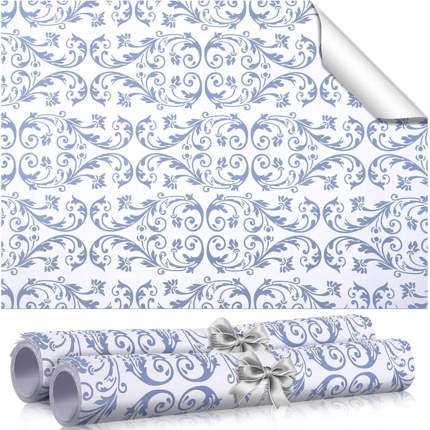 24-Sheet Aroma Scented Non-Adhesive Drawer Liners, Fragrant Paper Liners for Shelf, Closet, Dresser, Modern Home Bedroom Supplies