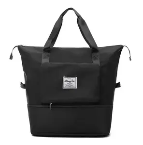 Portable Shoulder Bag, Dry & Wet Separation Gym Bag, Large Capacity Tote, Suitable for Travel, Fitness, Yoga, Swimming & Outdoor Activities