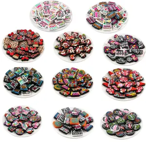 Silicone Beads Kit, 10pcs/set DIY Beads for Keychain Necklace Bracelet, DIY Jewelry Making Supplies for Women & Girls