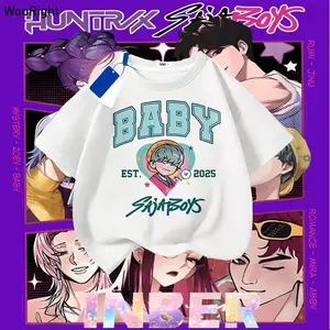 [Kids T-Shirt] Boys & Girls 100% Cotton Short Sleeve Tee – High-Quality Print, Soft Breathable Daily Wear Essential, Comfortable for School, Play & Layering in Winter, Sizes 100-160 (Ages 3-14)