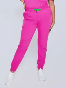 Ivy Jogger Women's Pink Scrub Pants