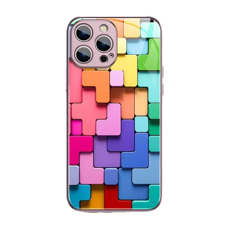 Color Building Blocks Are Mobile Phone Case