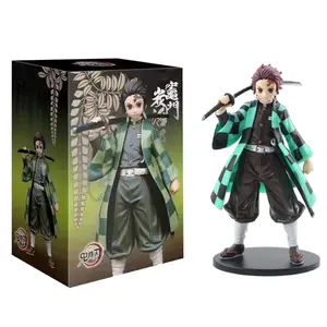 Demon Slayer Anime Action Figure Set collectible figurine Tanjirou Kyoujurou Collector Nezuko