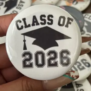 Graduation Button Pins