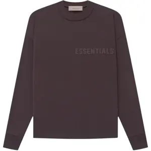 Fear of God Essentials LS Tee Plum