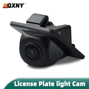 QXNY HD Reverse Rear View Backup Camera License Plate Light Mount AHD1080P or 720P or CVBS  Assist System for CAR Kia K3 K3S
