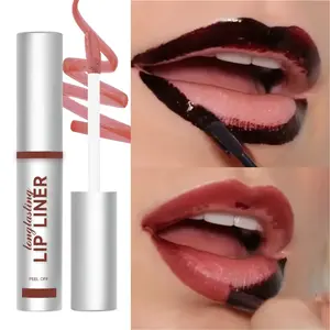 1PC -Off Lipstick, Lip Gloss, Lip Tint, -Off Lip Balm, -Off Lipstick Lip Mask, Semi-Permanent -Off Lipstick, Glossy, Makeup