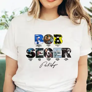 Bob Seger 80s T-Shirt, Vintage Shirt, Rapper Tour Shirt, For Men, For Women