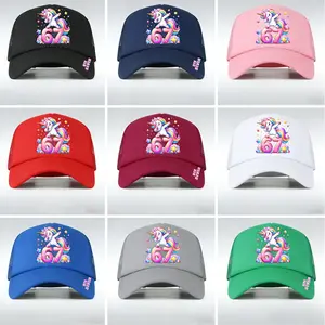 Fashion Wind Proof Men Trucker Hat 67 Number Print Spring Summer Casual Baseball Cap with Unique Printing Adjustable Snapback Cap Breathable Meshfor Sun Protection