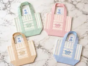 Trader Joe's Striped Canvas Mini Tote Summer 2026 Collection