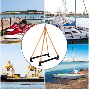 Garvee Watercraft Lifting Straps 1500 LB,Polyester Jet Ski Sling for Secure Hoisting, Docking, and Storage