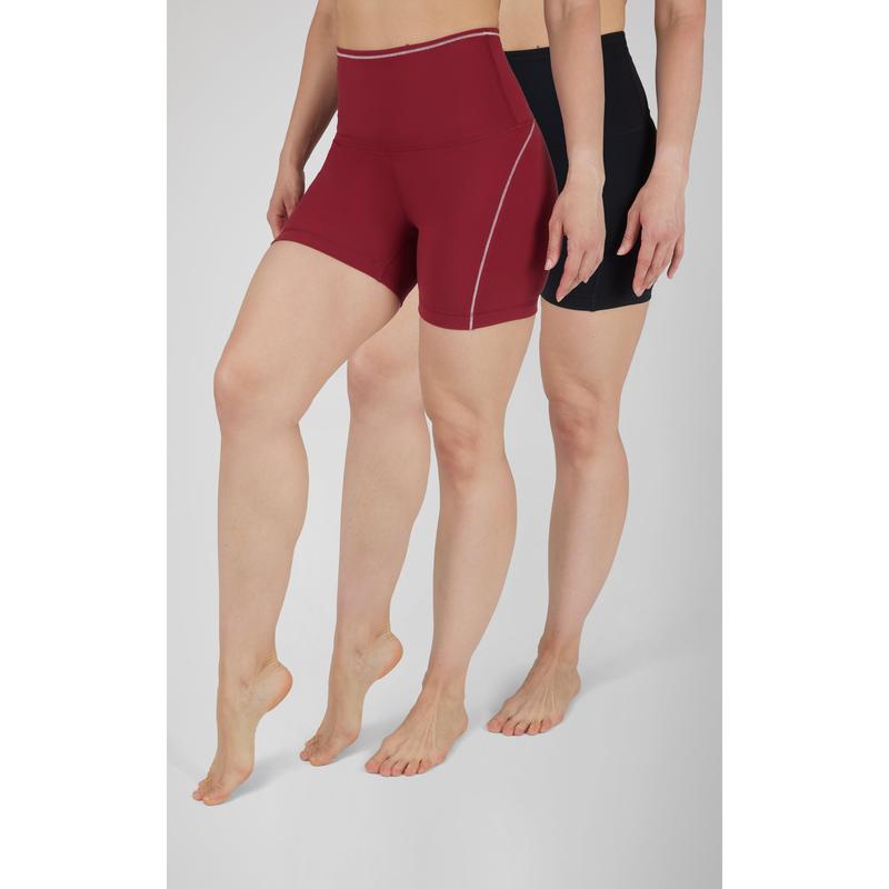 2 PK Lux Super High Waist 5" Bike Short