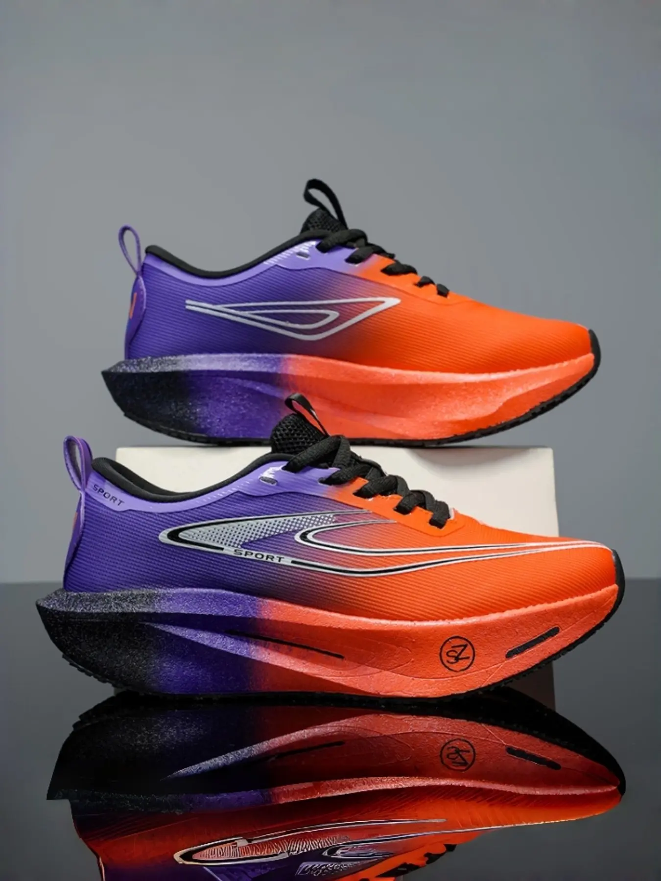 Men's Casual Sports Shoes, Skin-Friendly Comfort, Breathable Ventilation, Soft Elastic Cushioning, Anti-Slip Grip, Daily Commute Choice, Breathable Walking Sneakers