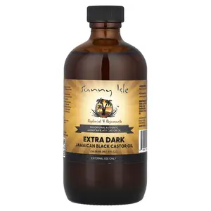 Sunny Isle Extra Dark Jamaican Black Castor Oil, 8 fl oz (236.58 ml)