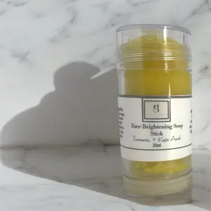 Turmeric and Kojic Acid Facial Cleanser Soap Stick - 30ml - Skincare for Skin Repair Comfort