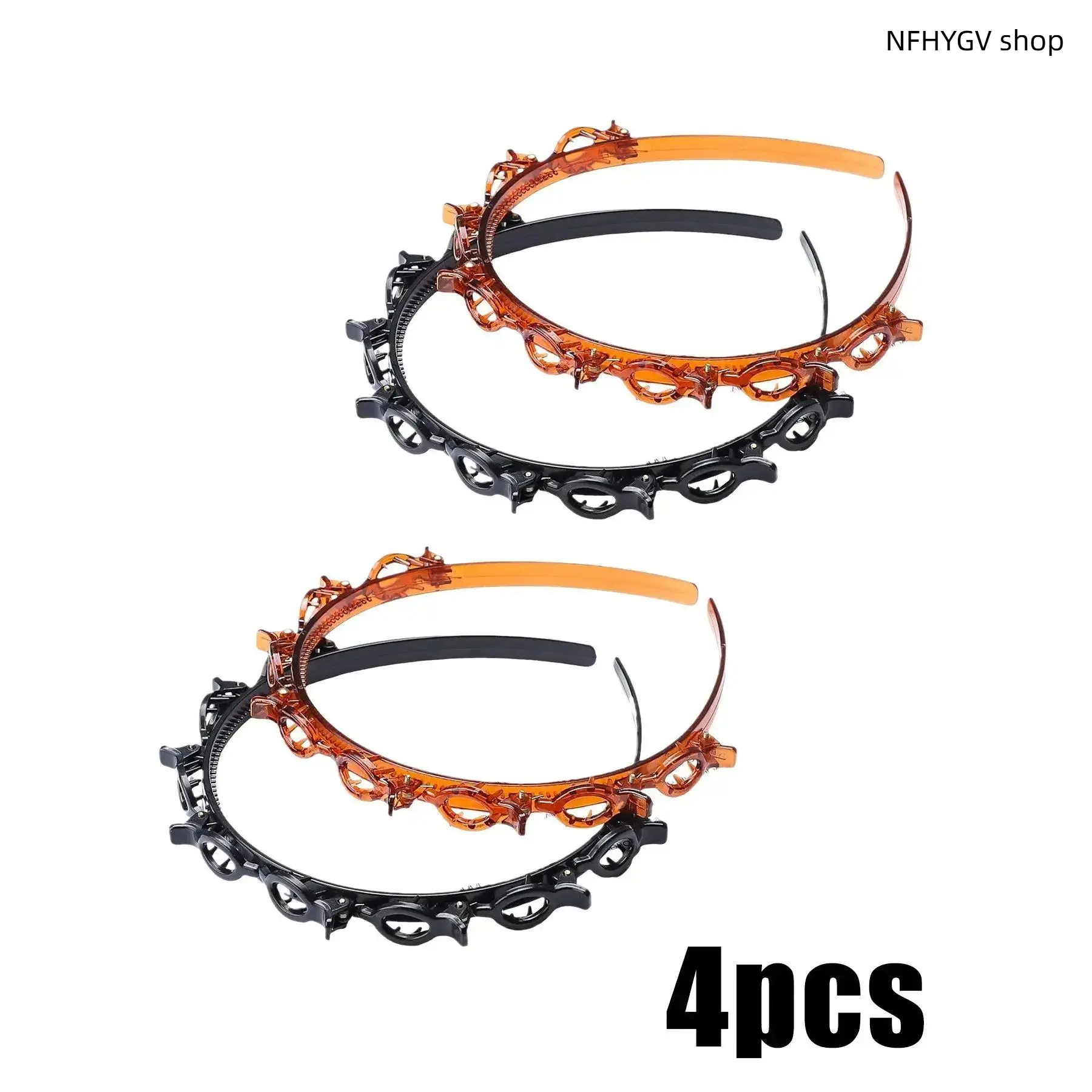Hair Accessories, Multifunctional Hair Hoop with Cute Clips, Integrated Combo Headwear, Lightweight All-Match Styling Pieces for Daily Outfits, Dating and Holiday Occasions