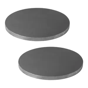 2 Pieces 1/8" Disc Shaped Round Hot Rolled Steel Plates 2" Diameter for Multiple Applications