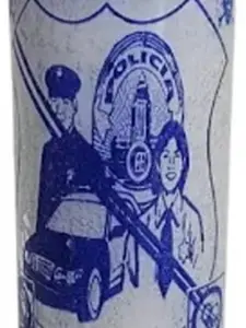 Contra La Ley Veladora Law Stay Away Ritual Candle for Spiritual Protection Decor Light Ornaments Decoration