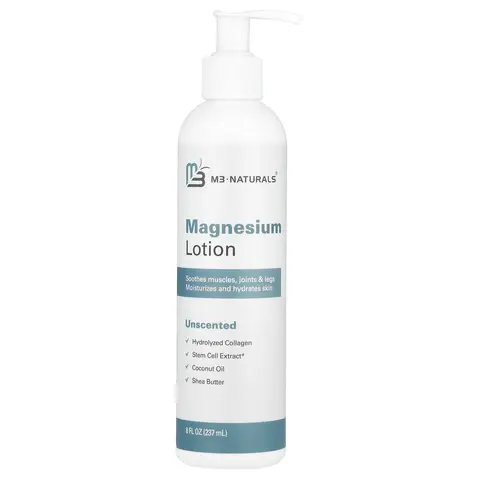 M3 Magnesium Lotion, Unscented, 8 fl oz (237 ml)