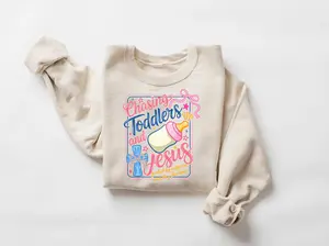 Chasing And Jesus tShirt, Christian Mom Shirt, Christian Mom Gift, Faith Sweatshirt, Mothers Day Gift, Jesus Lover Mother's Day, USA Shirt, America Sweatshirt, Patriot T-shirt, Matching Family T-shirt