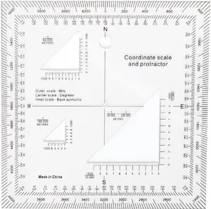 Coordinate Scale Protractor