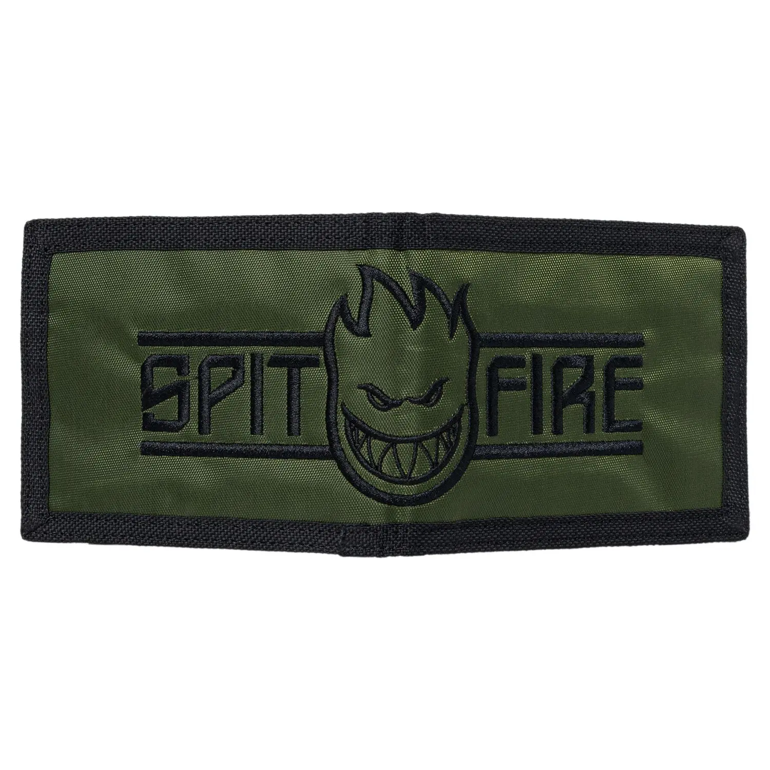 Spitfire Wheels Wallet LTB Bighead Script Olive/Black