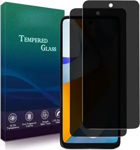2 Pack  Screen Protector for   G 5G (2024) Anti Spy Tempered Glass, Anti-Scratch, Bubble Free