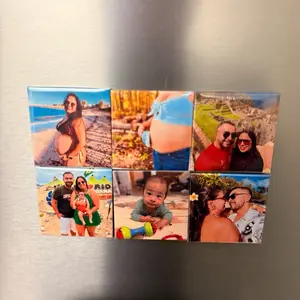 NYC Photos Magnets - Custom 50 Photo Magnets for Home Office Decorative Magnetic Display 2x2 Inches High-Quality Print Strong Backing Perfect for Refrigerators Lockers and Office Boards