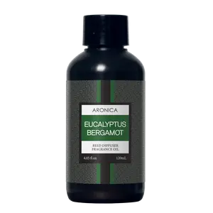 Aronica Reed Diffuser Refill - Eucalyptus and Bergamot