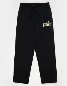 NIKE Club Mens Brushed Back Open Hem Sweatpants