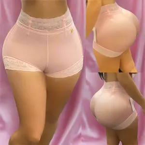 Coqueta Short Panty Levanta Glúteos/ Invisible Girdle Panty -Baby Pink