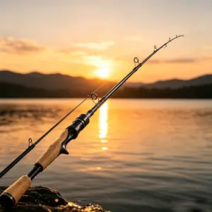 Carbon Fiber Ultra Long Casting Fishing Rod, 1.98m-3m, Straight & Casting Handles, MH Medium-Fast Action, Saltwater Lure Fishing Equipment for Sea Bass