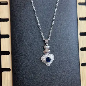 Triple Heart Necklace Set