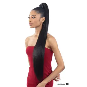 Wrap-Around Ponytail - Organique Pony Pro - Yaky Straight 36"