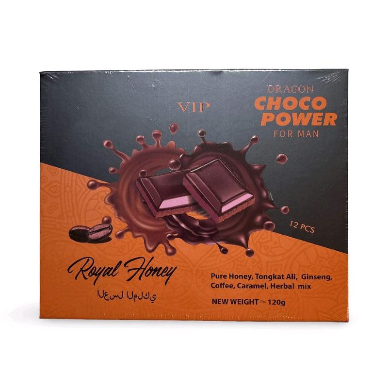 Dragon Choco VIP Chocolate 12 pc Royal Honey  120g