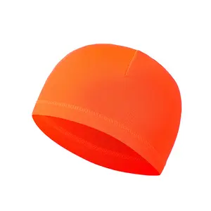 Four Seasons Outdoor Cycling Liner Cap Milk Silk Fabric Sports Lining Quick Drying Breathable Round Cap
